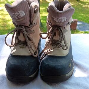 The North Face Black and Gray Outdoor Footwear